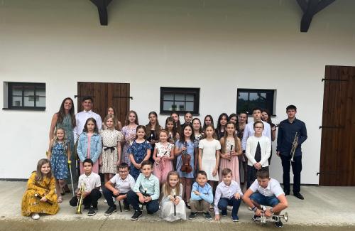 Letní koncert ZUŠ Valašské Klobouky na Ploštině